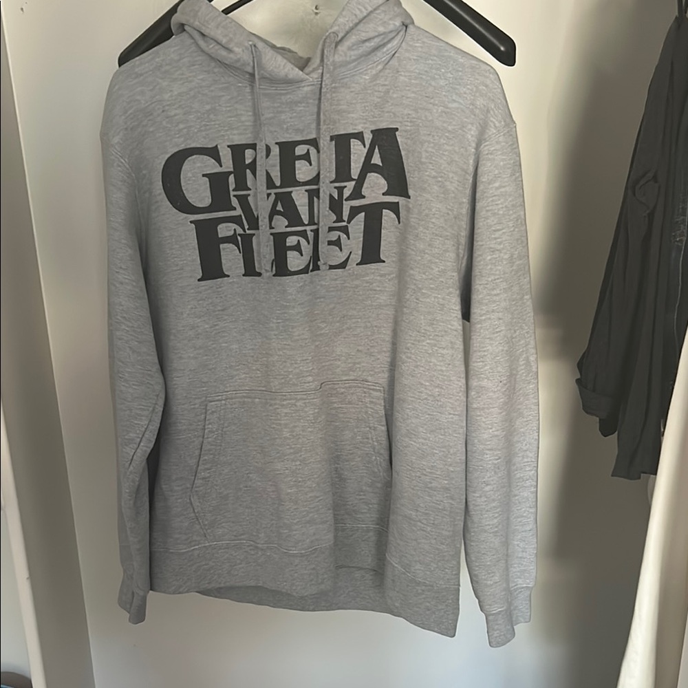 Gray Greta Van Fleet Official Sweatshirt Hoodie